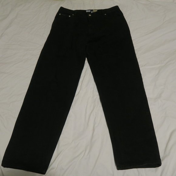 VTG 90s Calvin Klein High Waisted Jeans Black 36